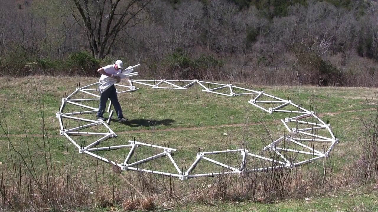 How to Build a 4v Geodesic Dome