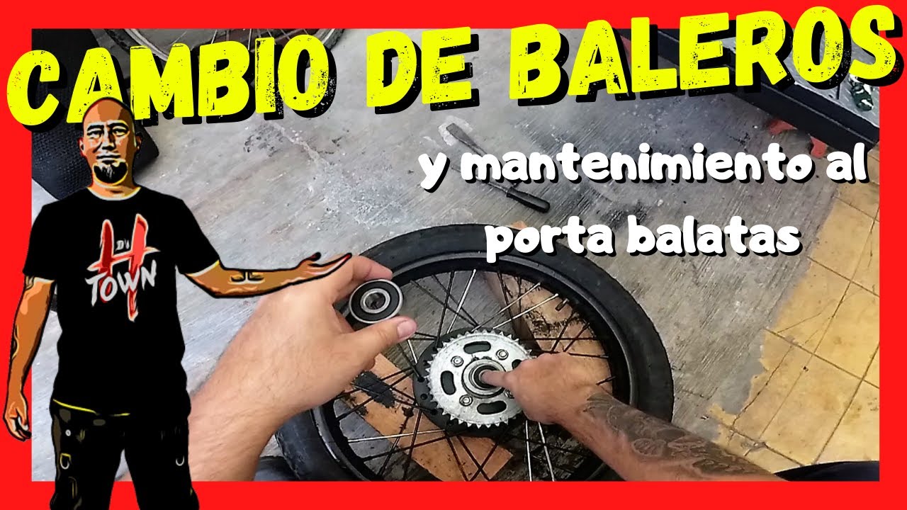 🧰Como Cambiar los BALEROS a la 