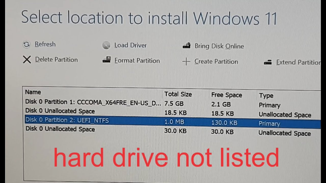 Windows 11 Not Installing? | Cách Khắc Phục Lỗi Win 11 Không Nhận Ổ Cứng