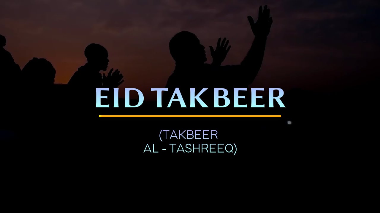 EID TAKBEER VIDEO | BEAUTIFUL VOICE | SHORT | ENGLISH | ARABIC