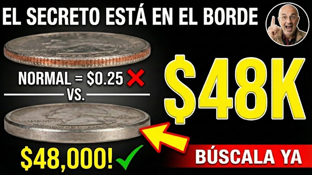 Estas 5 MONEDAS VALEN $48,000 Dólares - Revisa Tu Cambio AHORA | Quarter 1965, Wheat Penny 1944