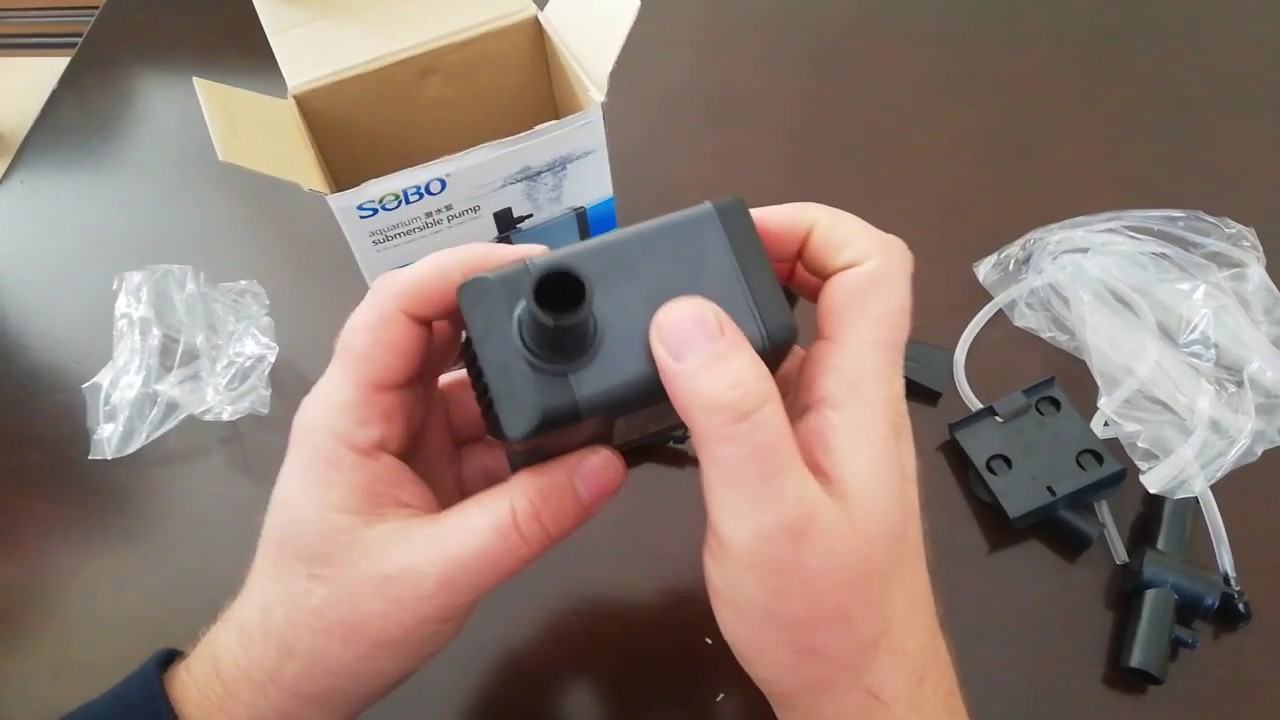SOBO WP-3500 akvaryum dalgıç pompa tanitimi