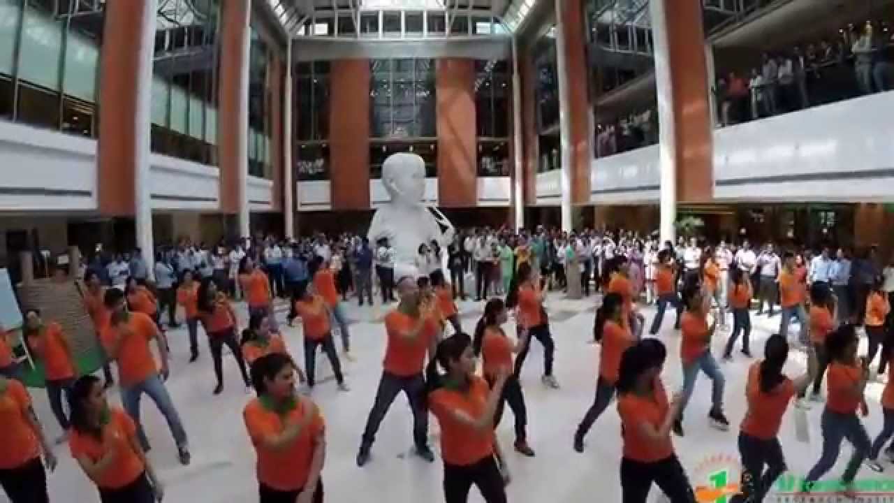 Flash Mob at Fortis Memorial Research Institute