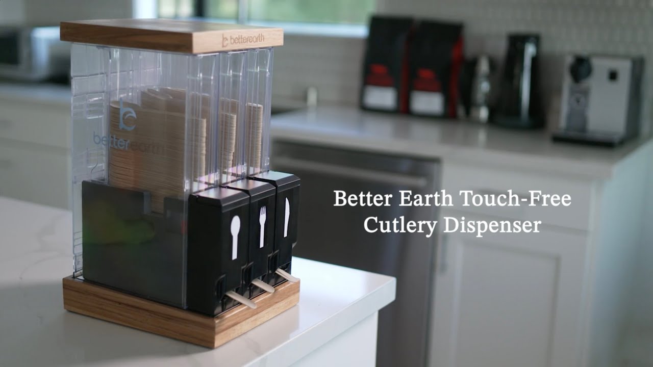 Better Earth Touch-Free Cutlery Dispenser Instructional Video