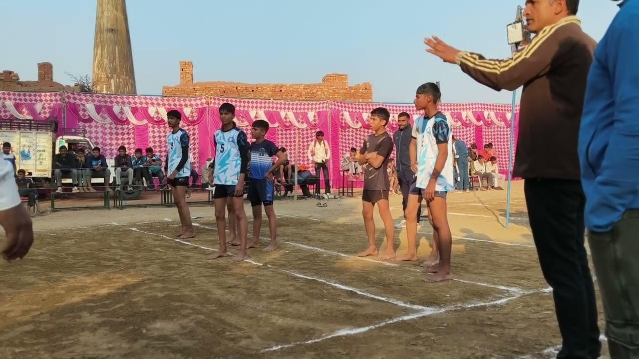 Very high voltage kabaddi match at bijna karnal 