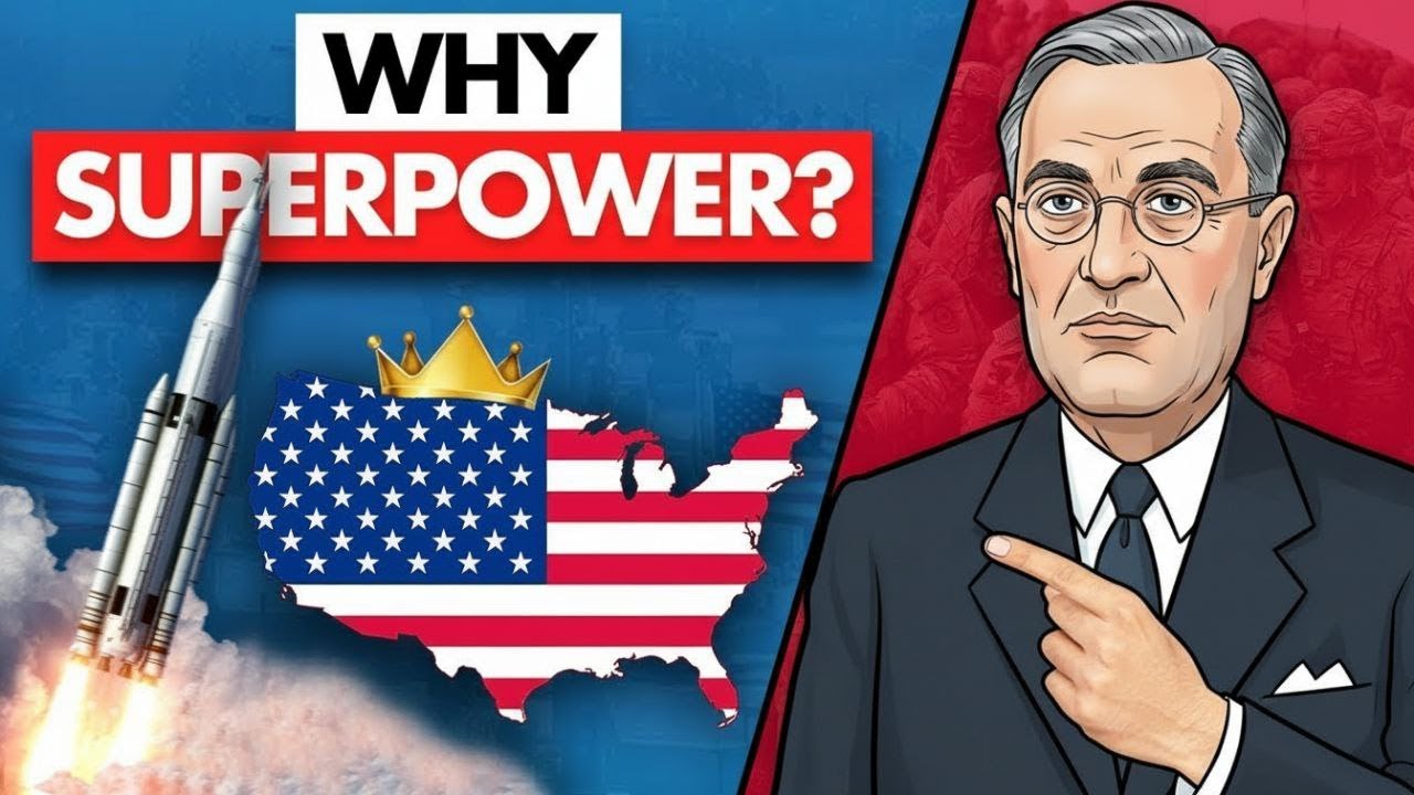How America Became a Superpower The Real Reason