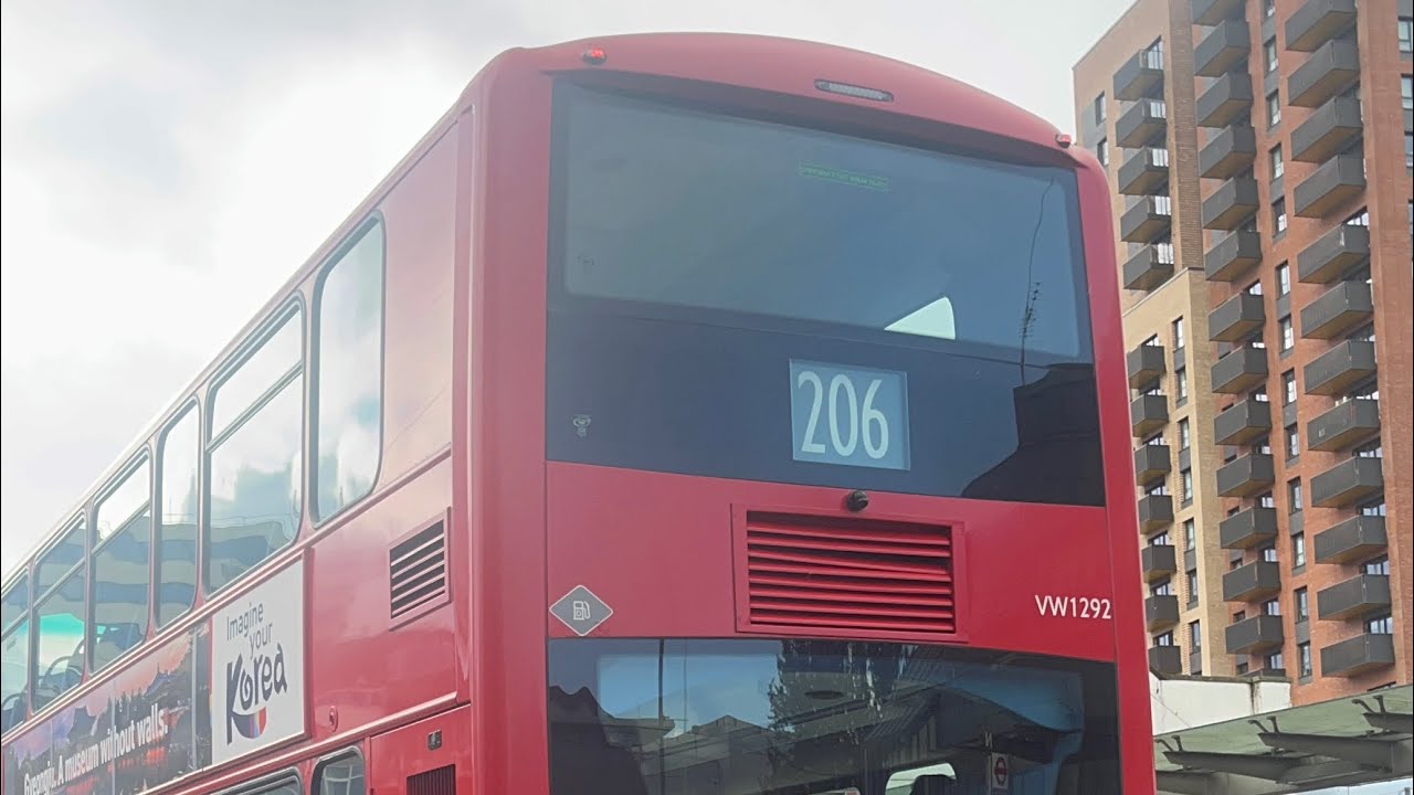 “Double-deck allocation” Journey on London Bus Route 206