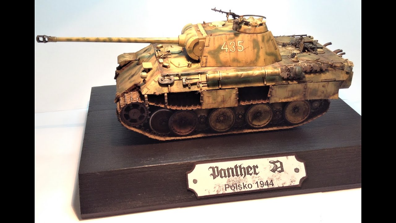 PANTHER A, Dragon 1/35, Painting and Weathering,Step by Step