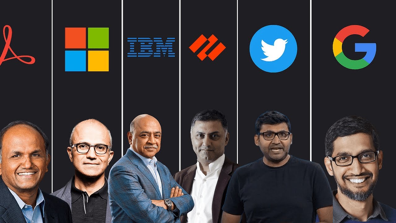 Top 5 Indian Born Tech CEOs that Dominate Silicon Valley