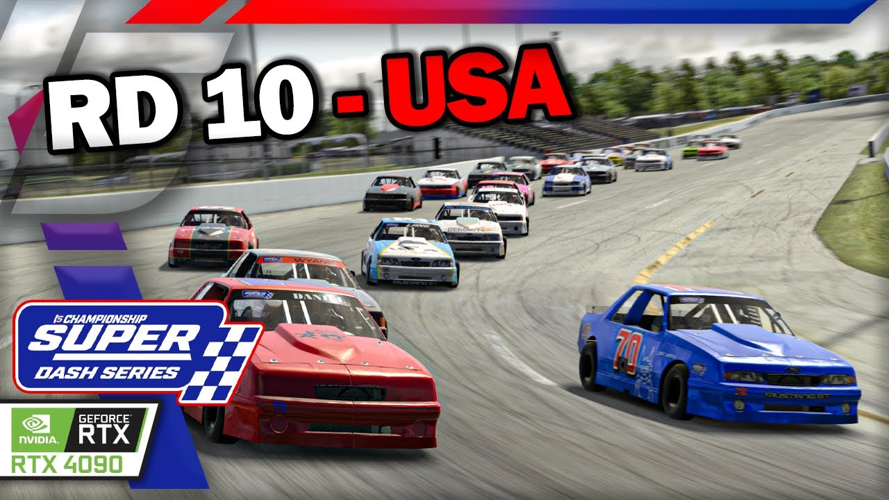 Super Dash Series - R10 - USA International - iRacing League Racing