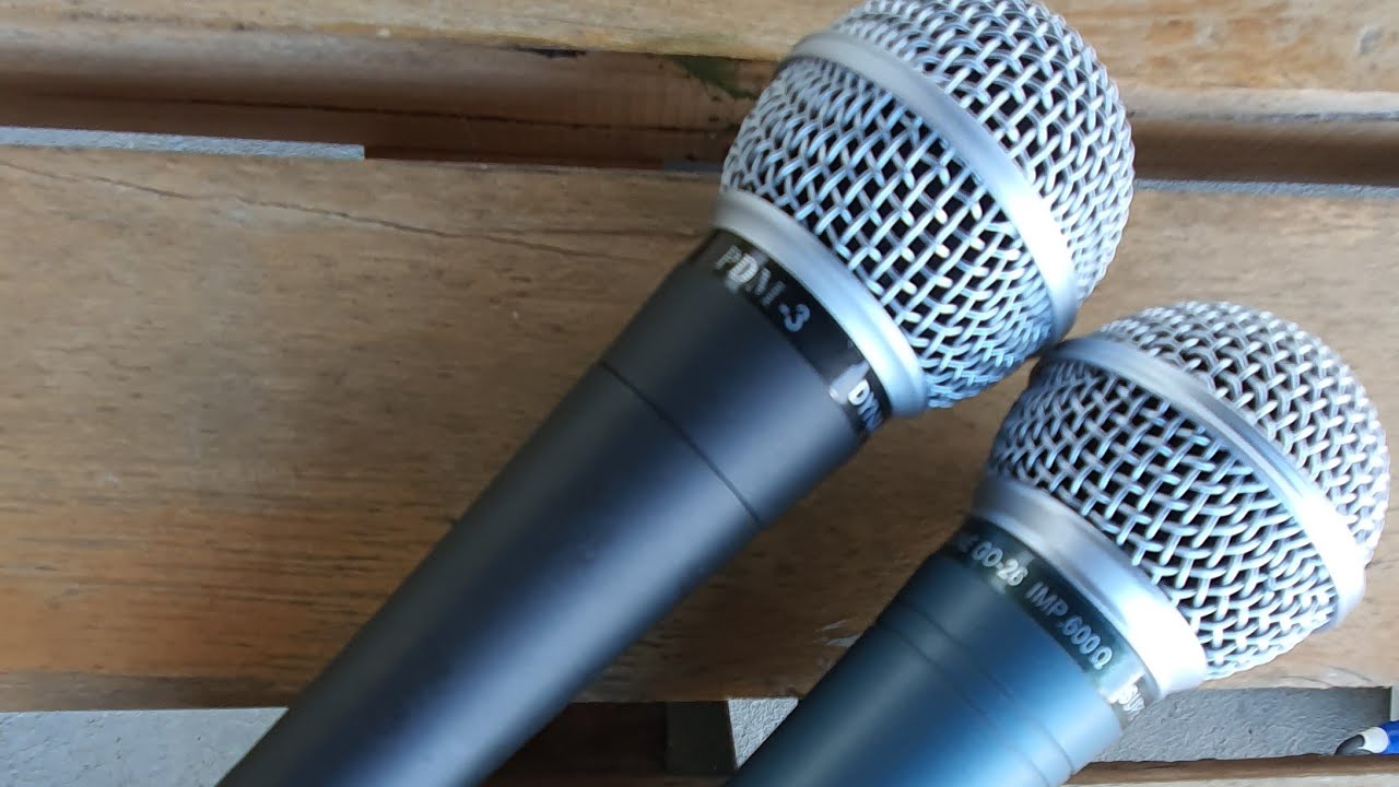 Bedah Microphone Kabel JTS PDM3 VS Carol GO26