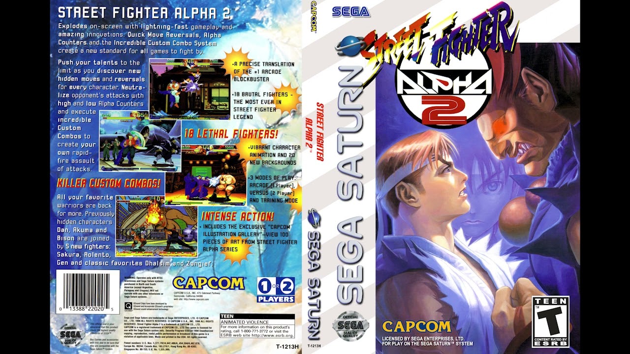 Street Fighter Alpha 2 - Sega Saturn | Original Sound Track High Quality