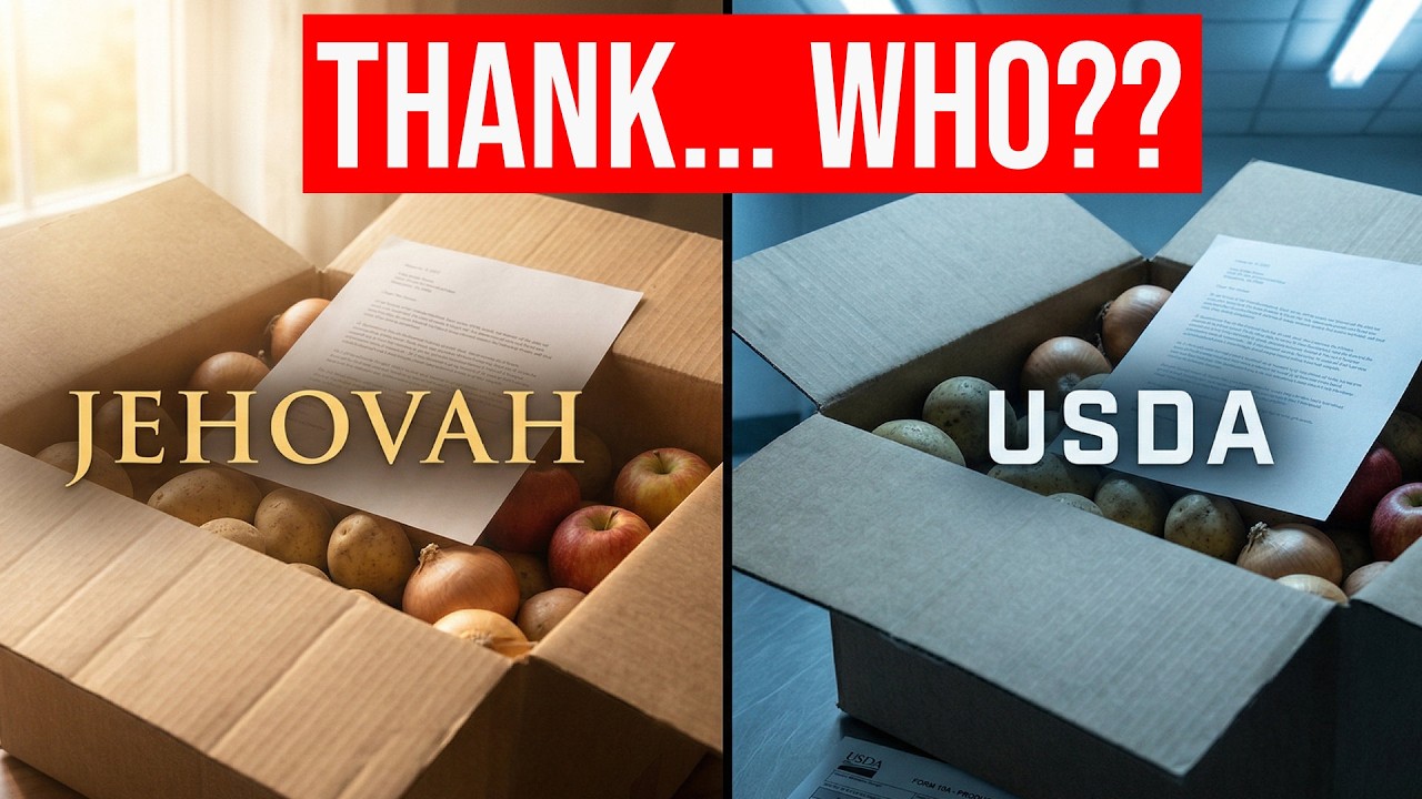 La Watchtower tom&oacute; alimentos del gobierno y les dijo a sus miembros que Dios los hab&iacute;a enviado.