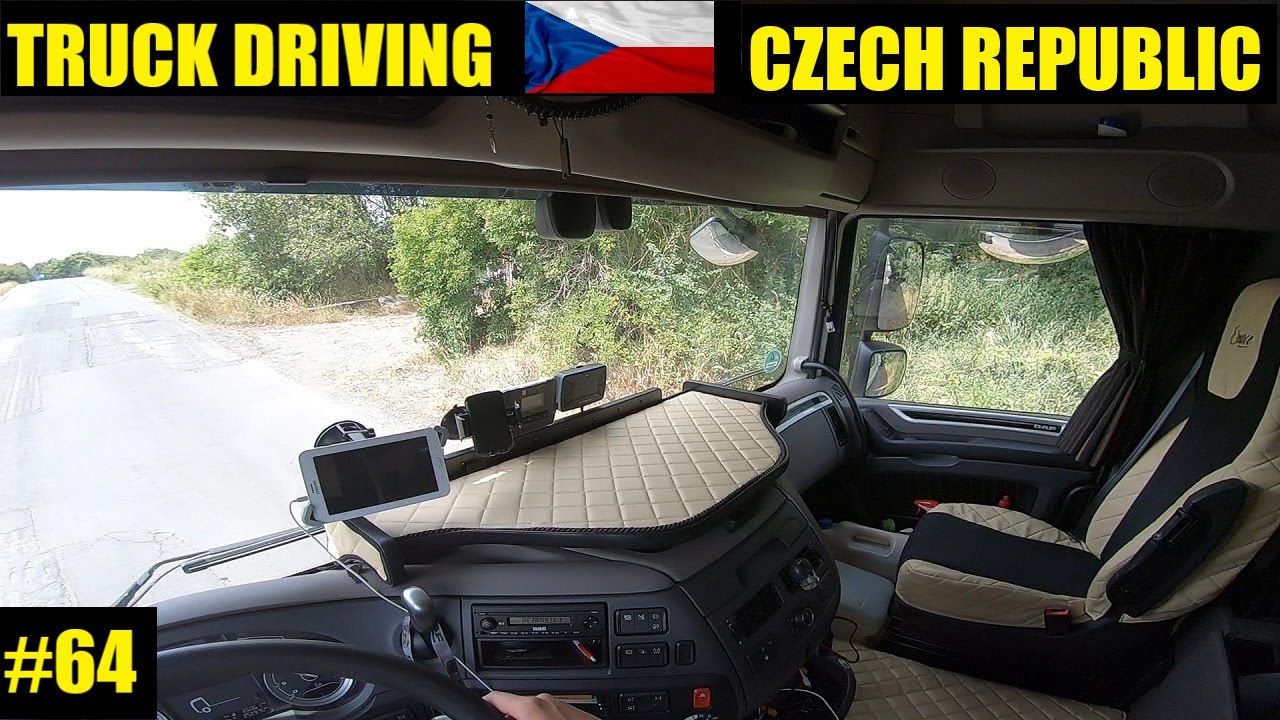 POV TRUCK DRIVING IN CZECH REPUBLIC I #64 I DAF XF 480