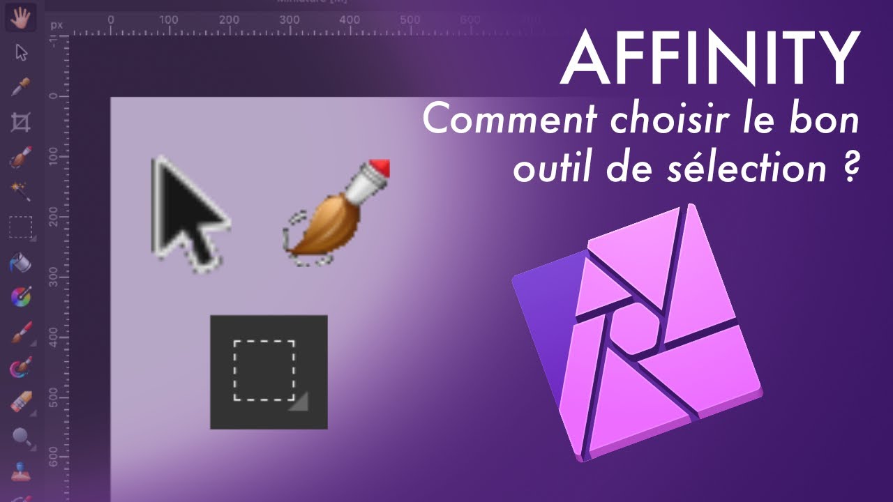 Choisir le bon outil de sélection sur Affinity Photo
