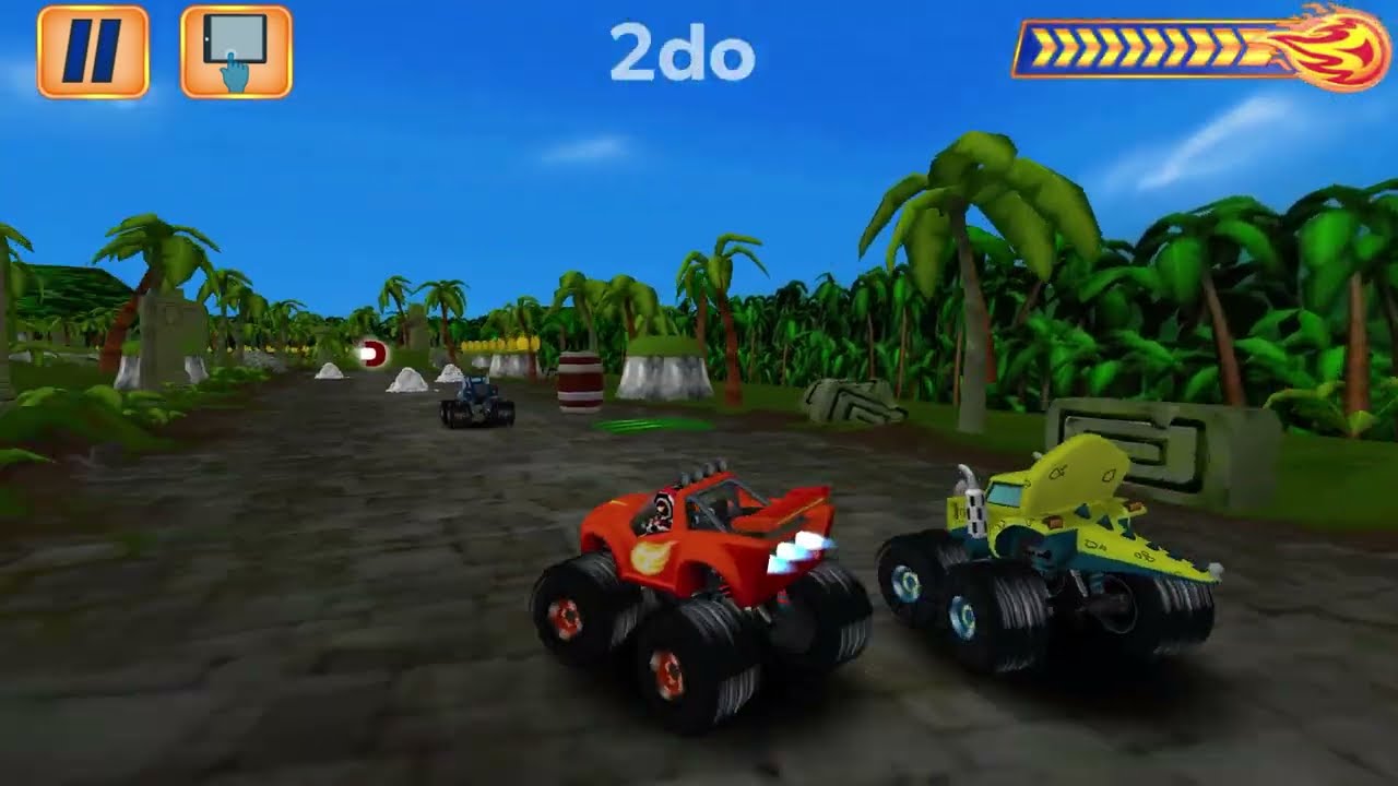 BLAZE & THE MONSTER MACHINES #342 🔥Blaze y los Monster Machines - CIMA DEL MUNDO, Blaze contra Zeg