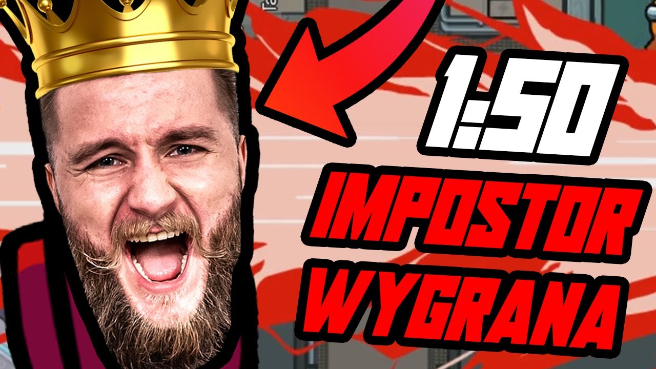 NAJSZYBSZA WYGRANA JAKO IMPOSTOR! ( Among Us )