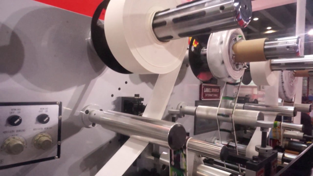 Three layer label printing video of Label Source