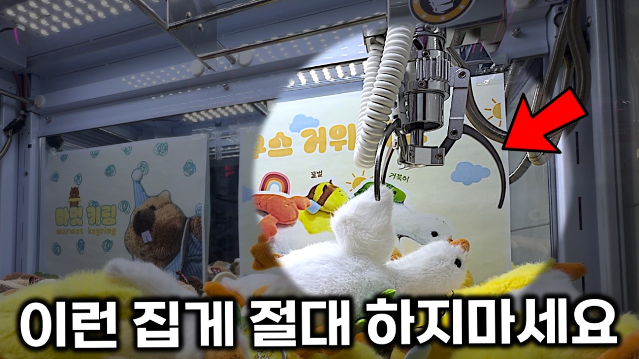 전국 인형뽑기 샵에서 출입 금지당할 각오하고 올리는 영상