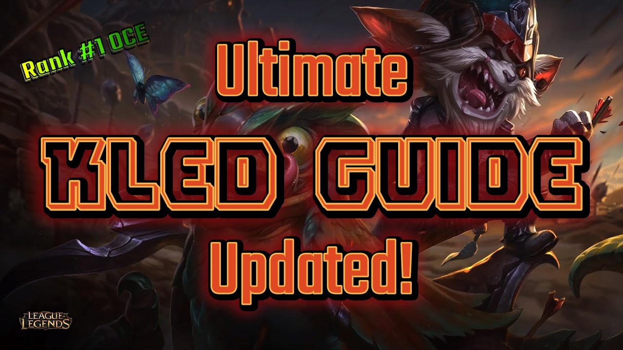 RANK #1 OCE ULTIMATE Kled guide || Season 15 || Kled Bruiser reshape ||