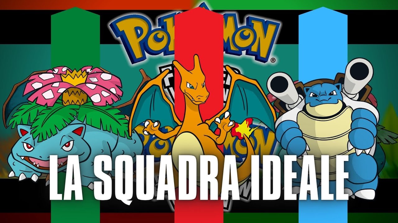 La SQUADRA IDEALE per Pokemon ROSSO FUOCO e VERDE FOGLIA