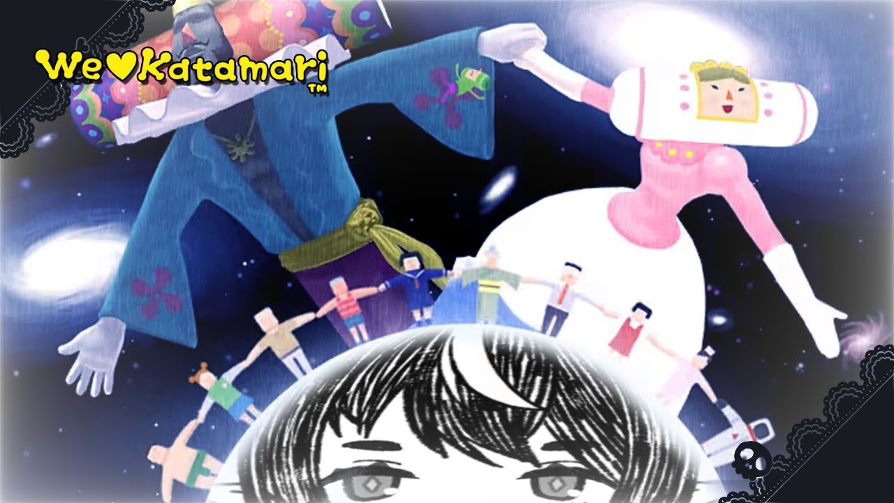 Spinning in space in We Love Katamari