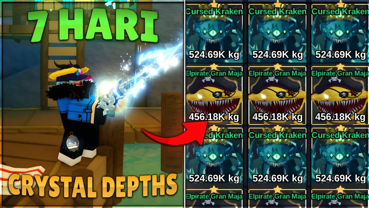 AUTO GET SECRET!, SECRET FISHING SPOT IN CRYSTAL DEPTHS || ROBLOX : FISH IT ||