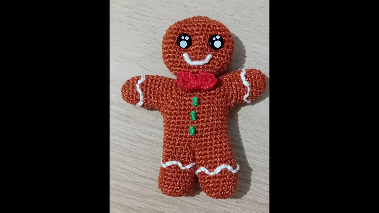 Tuto Amigurumi Pain d'Épices au Crochet