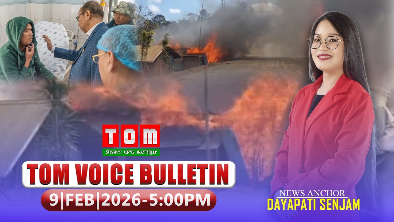TOM TV - TOM VOICE BULLETIN || 9 FEB 2026, 5:00 PM
