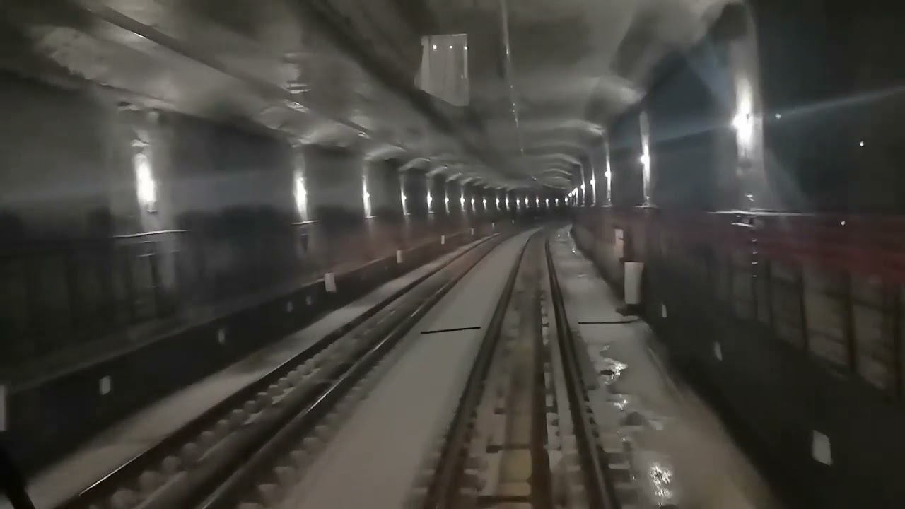 Метрото в Овча купел, София - Cab View