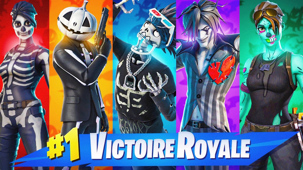 SKIN ALÉATOIRE CHALLENGE HALLOWEEN sur FORTNITE ! 🎃👻🍬