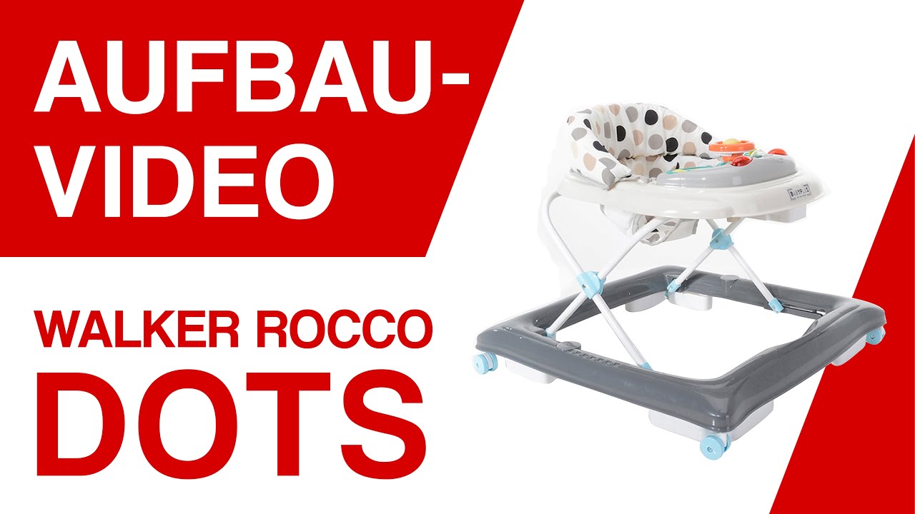 Aufbauvideo BABY-PLUS Walker Rocco Dots