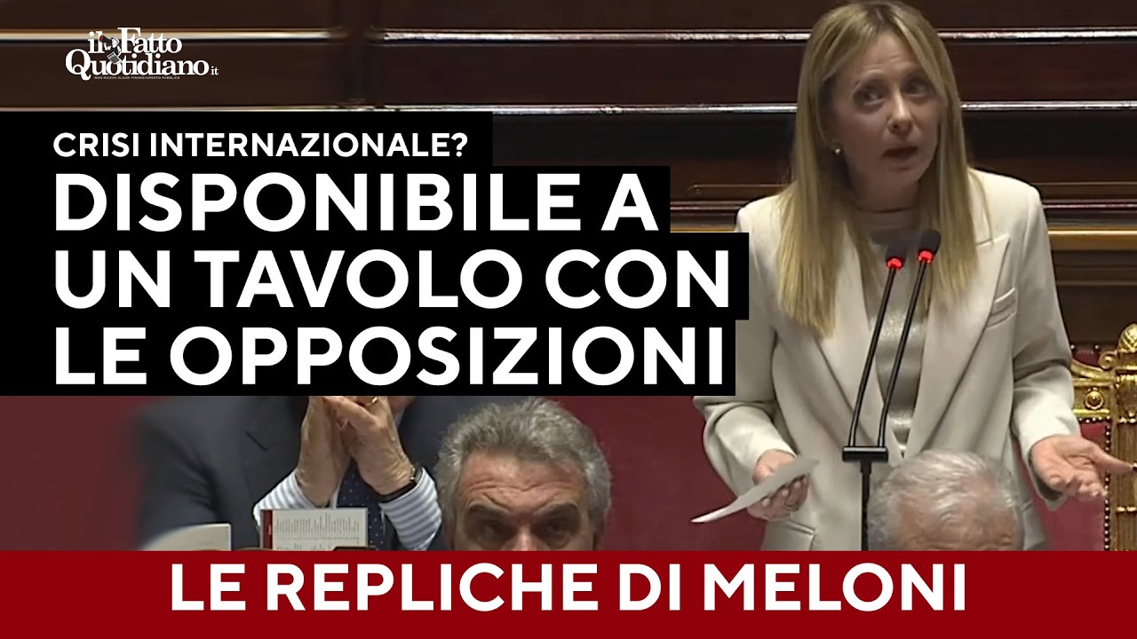 Le repliche di Meloni: “Con Trump dobbiamo ricomporre, non disgregare”