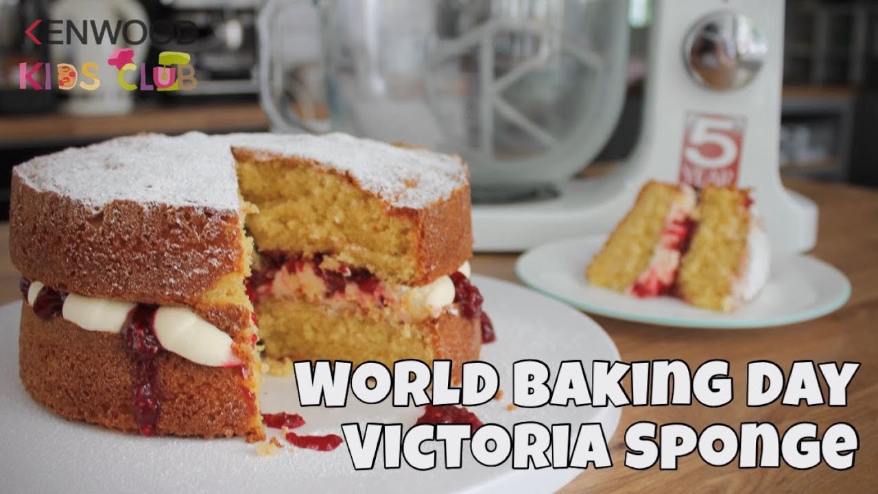 World Baking Day - Victoria Sponge | Baking with Kids | How to | Recipe | Kenwood Kids Club | Ep143
