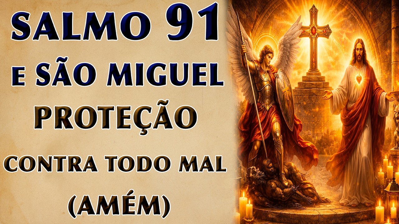 SALMO 91 E SÃO MIGUEL PROTEÇÃO CONTRA TODO MAL (AMÉM)