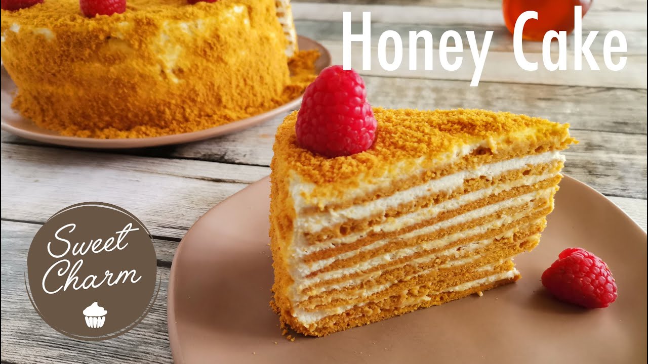 🍰 HONEY CAKE MEDOVIK/ TORTA DI MIELE / МЕДОВИК #honeycake #medovik