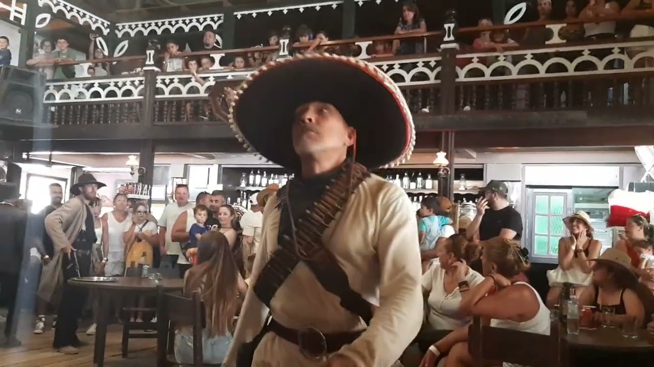 Gran Canaria  - Sioux City Park, Mexican Show