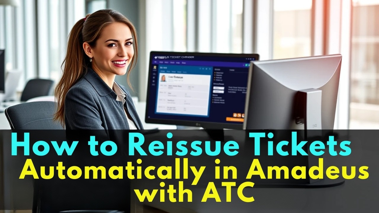 How to Reissue Tickets Automatically in Amadeus ATC Like a Pro