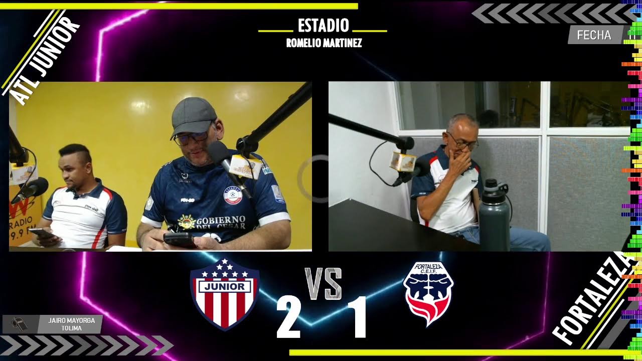 🔴 EN VIVO | Atl. Junior Vs Fortaleza CEIF - Fecha 11 Liga Dimayor | #FPC #Junior #Fortaleza #Futbol