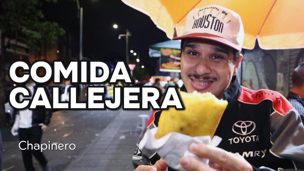 COMIDA CALLEJERA NOCTURNA en Bogotá *Chapinero* | Leo On The Way