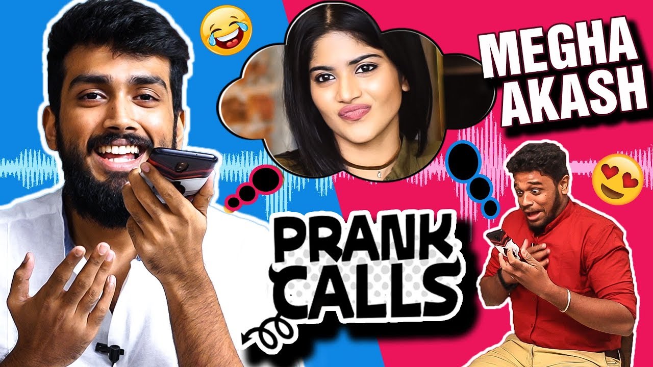 LOL😂: LIVE Prank Call to Megha Akash! - Kalidas Jayaram's Funniest Interview Ever!!