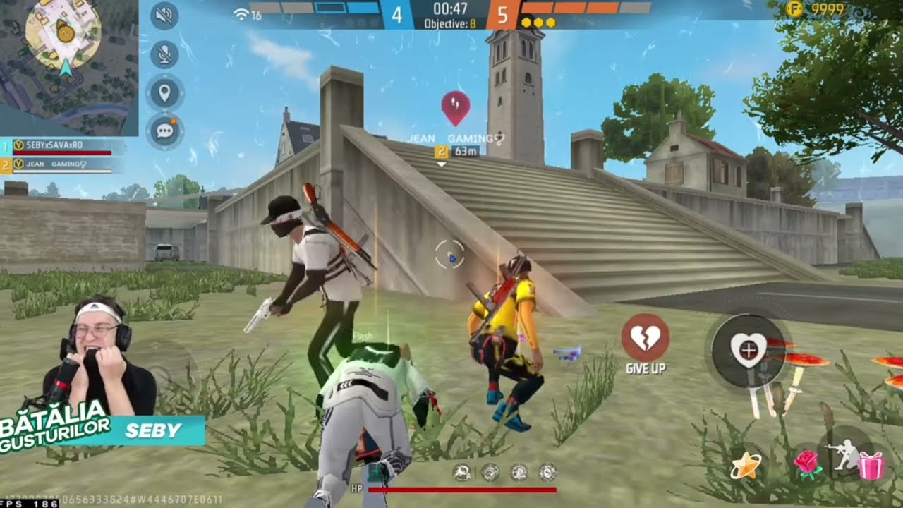 Room cu King Seby+ Jean Gaming vs 3 Players!🤕💯