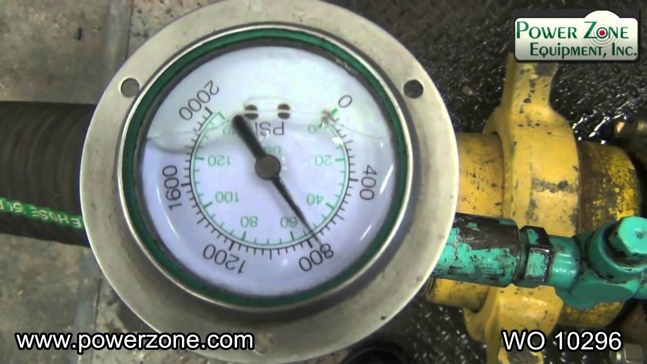Union TX-150 Triplex Pump Package WO# 10296