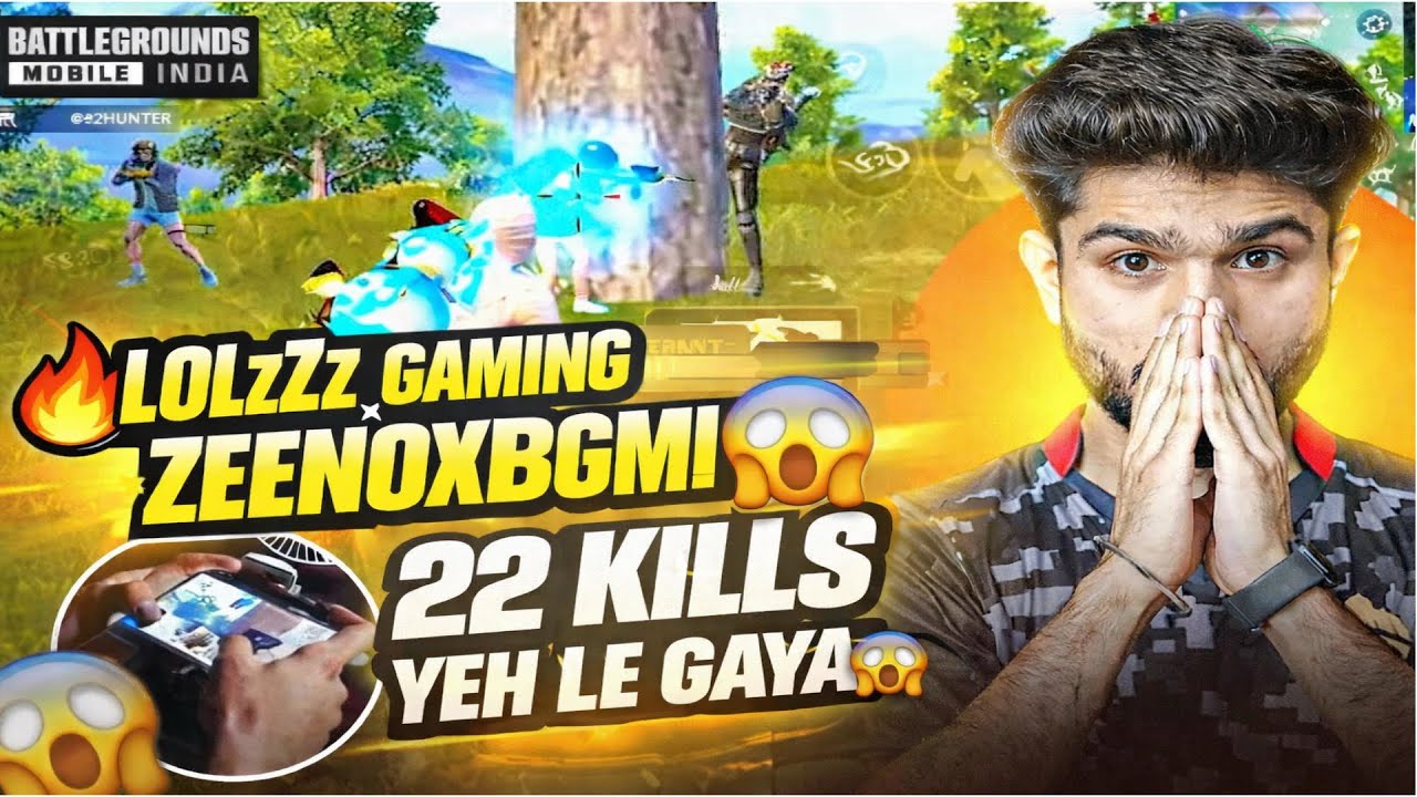 LOLZZZ GAMING PANT 😱 | ZEENOXBGMI 22 KILLS 🔥 