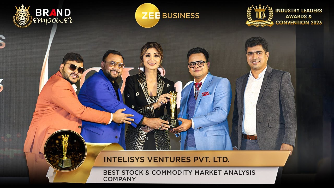 Intelisys Ventures Pvt. Ltd. won Best Stock & Commodity Market Analysis Company Award at ILA 2023