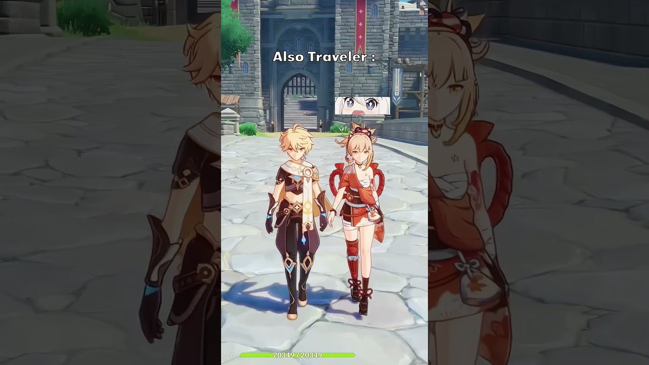 Genshin Impact Traveler Just Want To Find His Sister