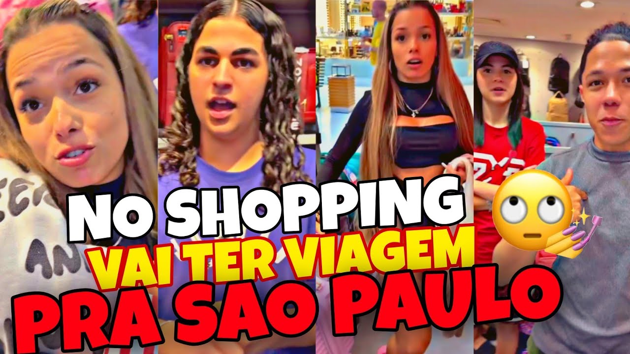 Hytalo Levou Kamys e The Para O  Shopping Vai Ter Viagem Pra São Paulo 😱The Tenta Debochar Da Kamys👀