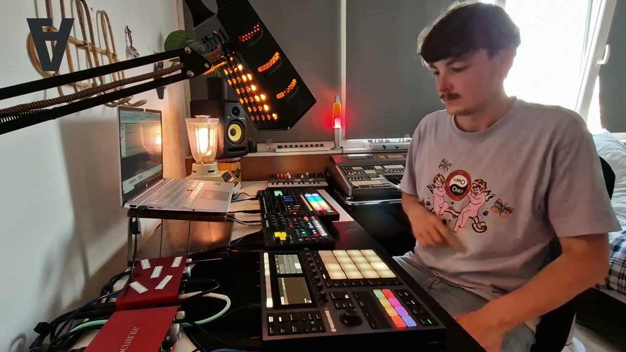 Sunshine - House live track /  Maschine, Roland MC 707, Digitone