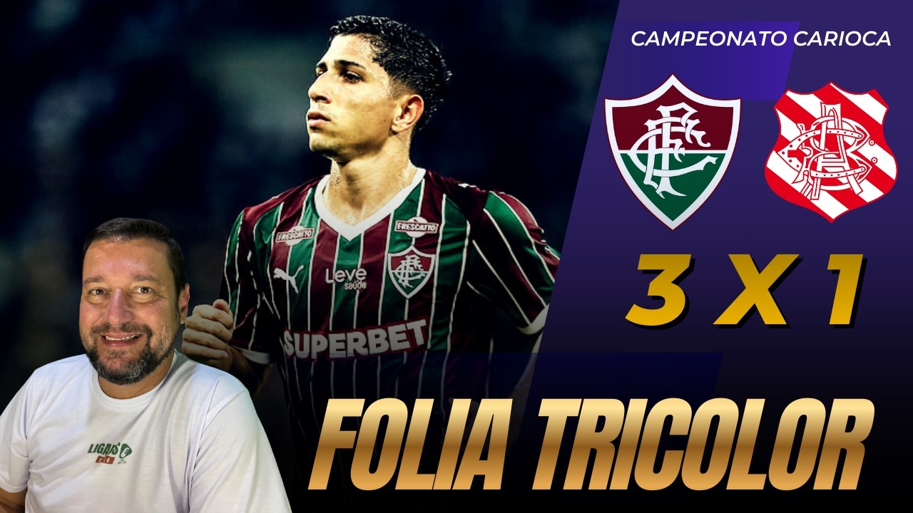 🚨FLU DESFILA NO MARACA E ESTÁ NA SEMIFINAL DO CARIOCA. FICOU BARATO PRO BANGU. QUE VENHA O VASCO.