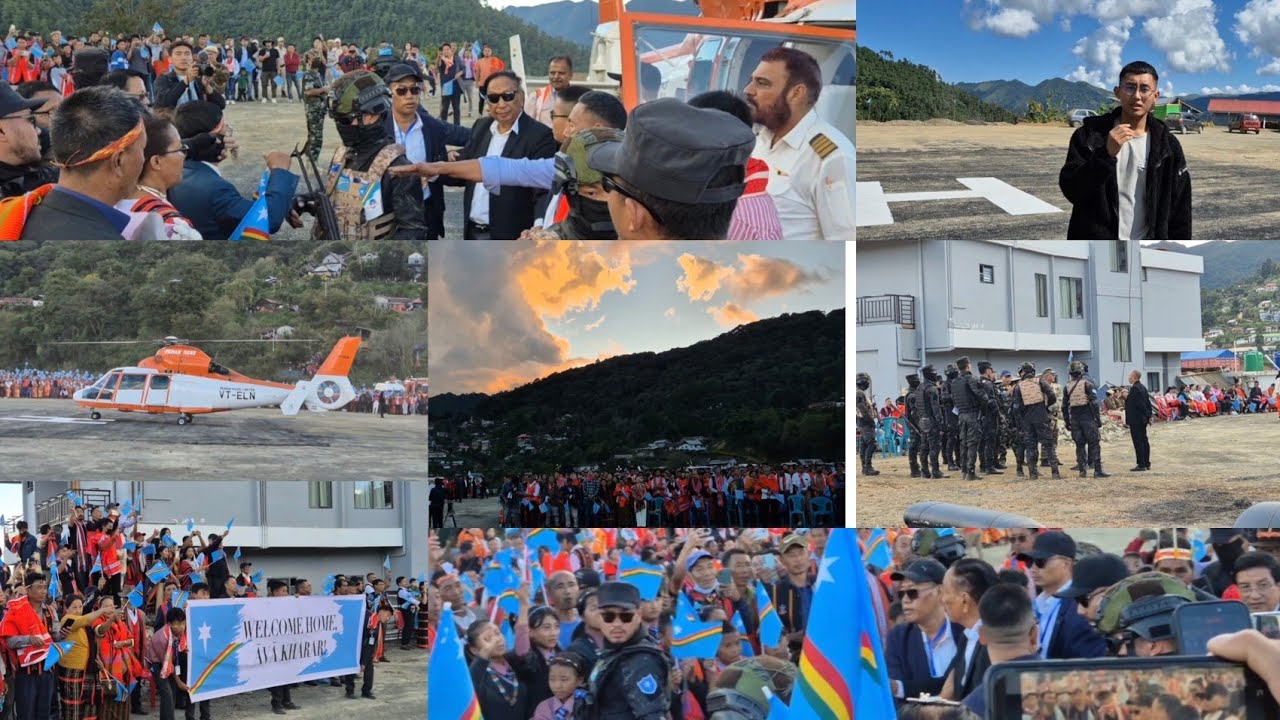 (My first Vlog) Historic Homecoming of Th. Muivah(Avakharar) Hon'ble Ato Kilonser NSCN/GPRN. 